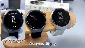 Huawei Xiaomi GT4 Pro Smart Watch NFC GPSTracker AMOLED Screen Heart Rate Bluetooth Call SmartWatch