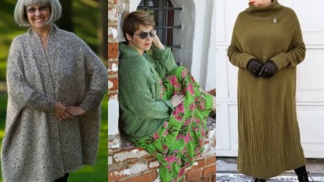 ВЯЗАНАЯ ОДЕЖДА? ЛУЧШИЕ ВЯЗАНЫЕ ВЕЩИ ДЛЯ ЖЕНЩИН 50 60 ЛЕТ?