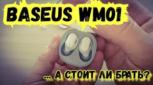 Обзор Baseus WM01 и почему не стоит их покупать..