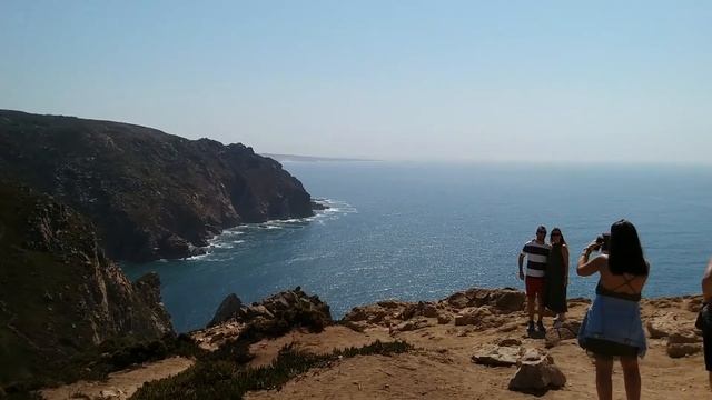 Cabo da Roca самая западная точка Европы. Португалия 2018 смотреть онлайн