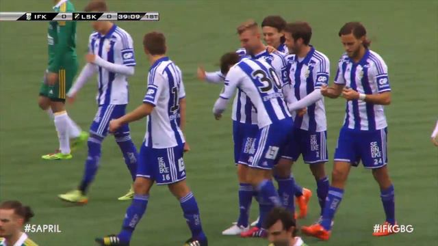 Njut av Sebastian Erikssons frisparksmål смотреть онлайн