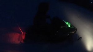 Учимся ездить на снегоходе, детский снегоход.