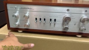 Khui thùng bộ Pre/Pow đèn Luxman CL-38UC & MQ-88U. Đẹp như mới. Ghép rất nhiều loa cao cấp
