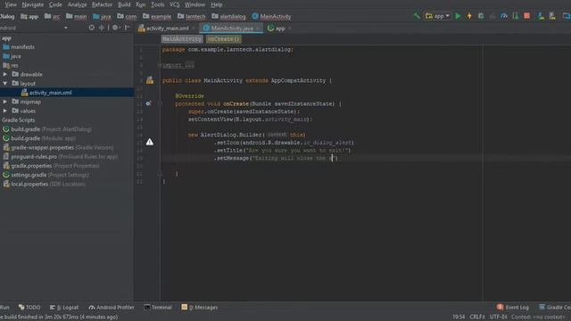 Android Alert Dialog Tutorials, Show Alert Dialog in android смотреть онлайн