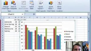 Excel - Change Series Order in Excel Chart or Graph - Episode 1273