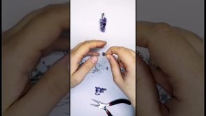 Серьги грозди своими руками | Очень подробный мастер класс| нарядные серьги
