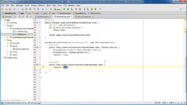 Android App Development for Beginners 44 Bound Services Example computer tips and triks pro смотреть онлайн