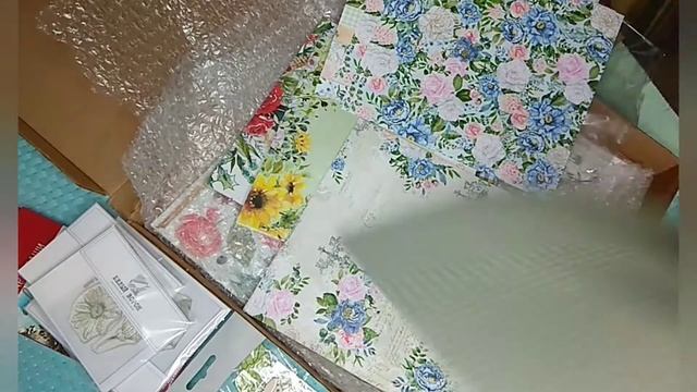 1 день из жизни скрапера/Сбор/Обзор/Распаковка/Скрапбукинг смотреть онлайн