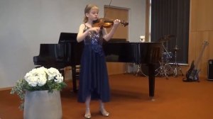 Worldvision Junior Music Contest- Online Classical Music Competition.; Lill Szeflinski(11), Norway