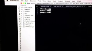 Arduino Modbus RTU - Control HMI via RS485
