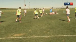 England skills in training | 2011 FIFA U-20 World Cup Colombia 19/07/11