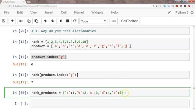 #1 Python Dictionary Tutorial | Introduction of Dictionaries in Python | How to Create a Dictionary