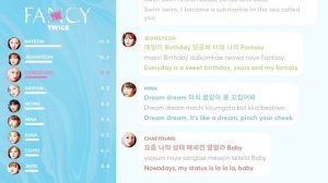 TWICE - Fancy (Line Distribution + Color Coded Lyrics)