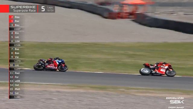 SuperBike 10 этап Superpole Race