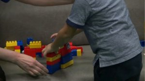 В гостях у Темы, конструктор кубики