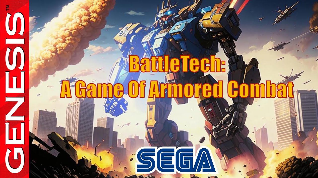 "Путешествие в Будущее: Обзор Культовой Игры 'Battletech: A Game of Armored Combat' на Sega Genesis"