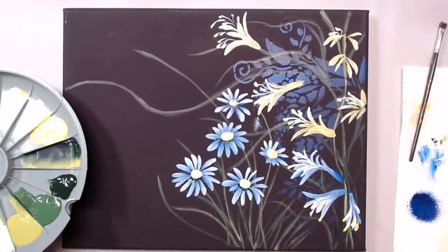 Learn to Paint One Stroke: Simple Bird and Wreath With Donna | Donna Dewberry 2023 смотреть онлайн