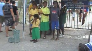 Children Singing at Vila