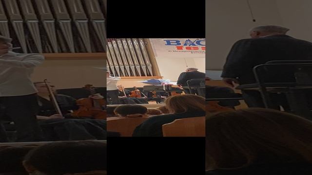 J.S. Bach. Suite №2 h-moll (5.Polonaise, 7.Badinerie), Даниил Росс - флейта. смотреть онлайн