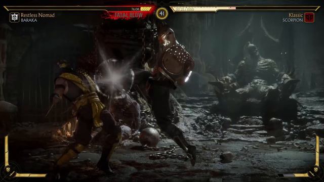Mortal Kombat 11 - Scorpion Vs Baraka (Very Hard) смотреть онлайн
