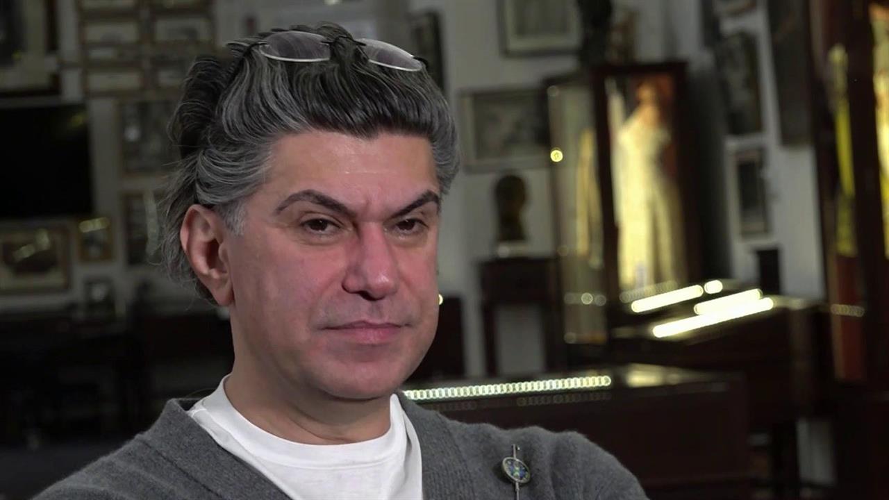 Николай Цискаридзе принимает поздравления с 50-летием