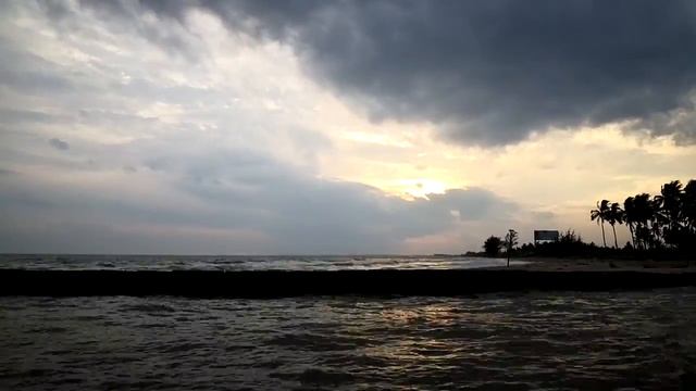 Sunset colors from South Kalimantan, Indonesia