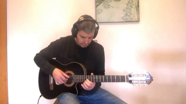 Gibson Nylon String:TAKE FIVE guitar loop cover смотреть онлайн