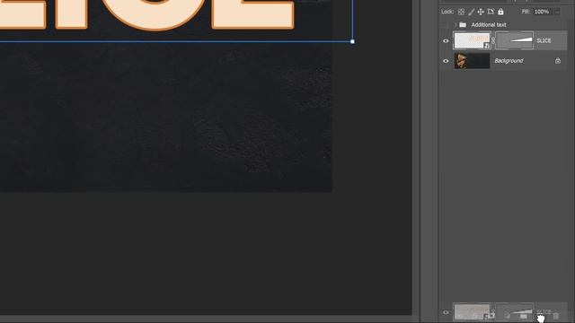 How to Slice Text in Photoshop смотреть онлайн