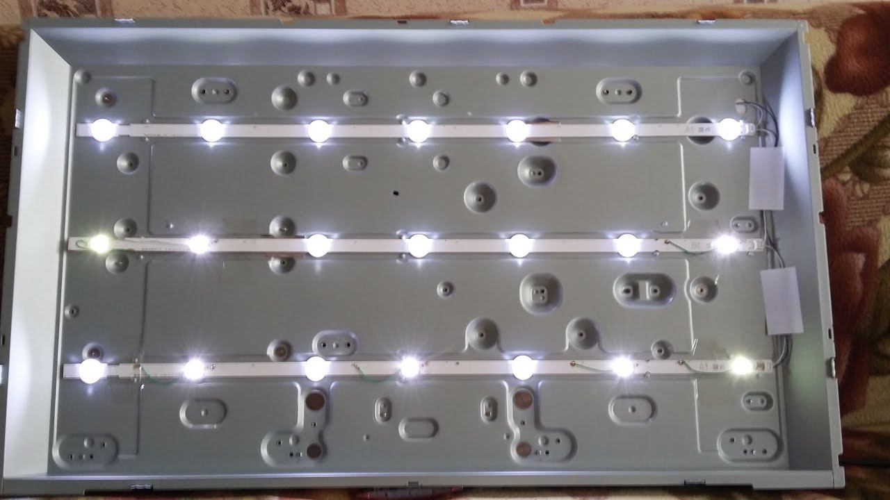 Ремонт подсветки LG LB561V смотреть онлайн