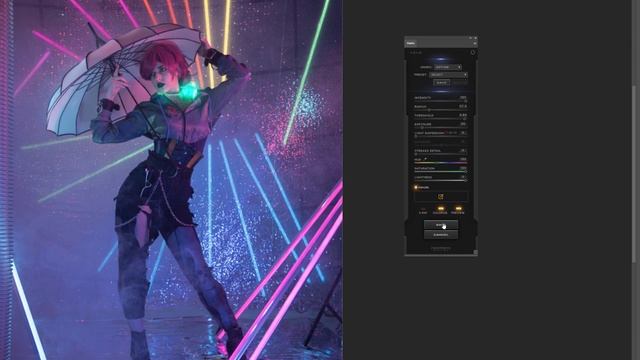 Plugin review Oniric. Glow generator for Photoshop. смотреть онлайн