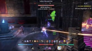 MagSorc Overload in Cyrodiil The Elder Scrolls Online Magicka Sorcerer ESO PvP PS4 NA