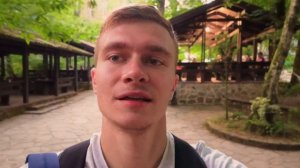 Одно из любимых мест в Сочи. Ореховский водопад и дорога на Ажек