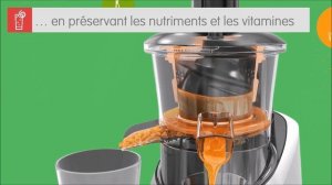 Juiceo ZU150110 Extracteur de jus de Moulinex