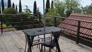 River hotel Абхазия. Обзор территории. Багрипш(Холодная речка)
