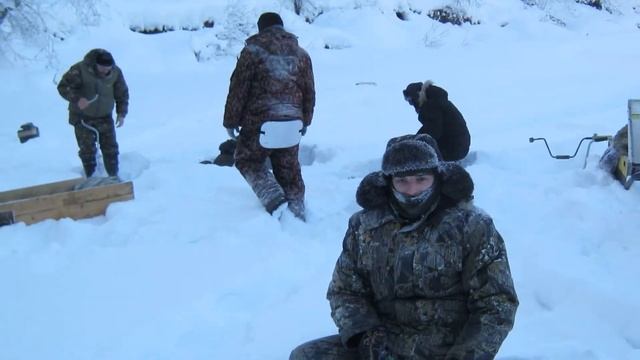 Рыбалка на Черной речке Красноярского края