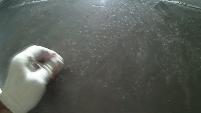 Ремонт на вторичке с нуля. Наливные полы под плитку в коридоре и на кухне. № 3. смотреть онлайн