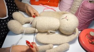 PolushkaBunny: How to sew legs and arms on the body