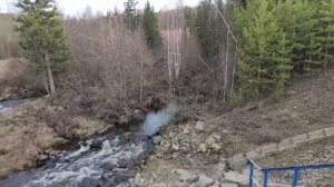 Испытания дырчика расстоянием. Едем на рыбалку на налима