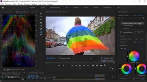 Цветокоррекция Закладка HSL дополнительно Secondary Lumetri Color ? Premiere Pro Курс Урок №20