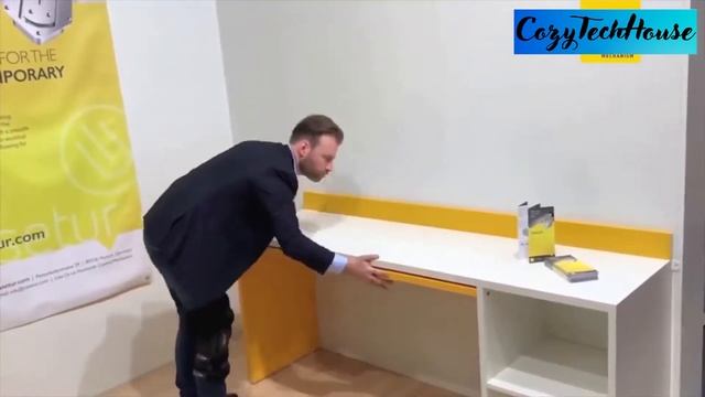 Невероятная спальня и компактная мебель для маленькой квартиры
