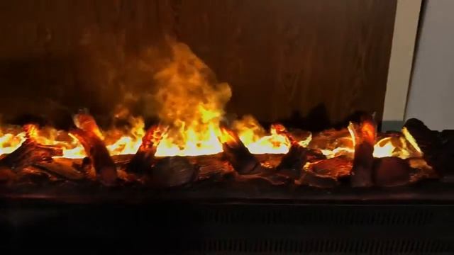 Электрический камин с 3D эффектом живого огня Paso doble на HouseKamin.ru смотреть онлайн