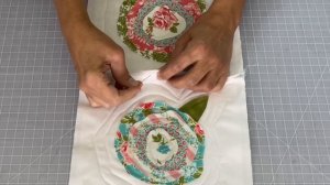 Quilt As You Go Rose Garden Quilt ~ Raw Edge Applique