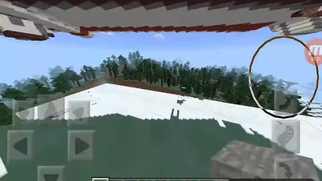 постройка космического корабля в майнкрафте 0,15,0 с программы Builber for minecraft pe смотреть онлайн