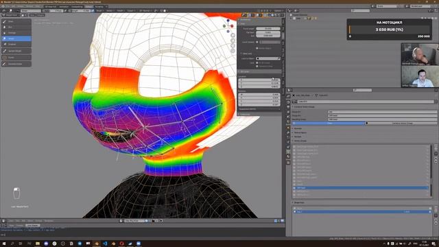 Полтора риггера в Blender - лицевой риг