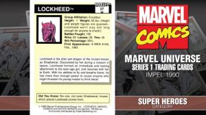 Marvel Universe Trading Cards Series 1, 1990 - Super Heroes Category