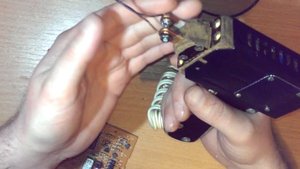 Паяльник из электронного трансформатора