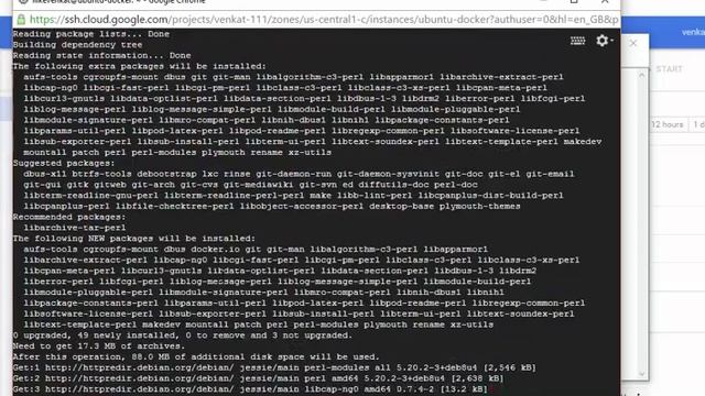 Installing Docker in Google Cloud Platform смотреть онлайн