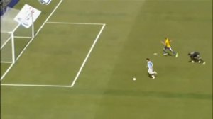 Аргентина - Бразилия. Три мяча Лионеля Месси.