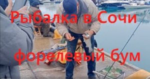 Рыбалка в Сочи форелевые бум