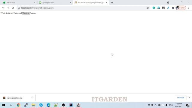 Deploying Spring Boot App in external Tomcat Server for new and existing App смотреть онлайн